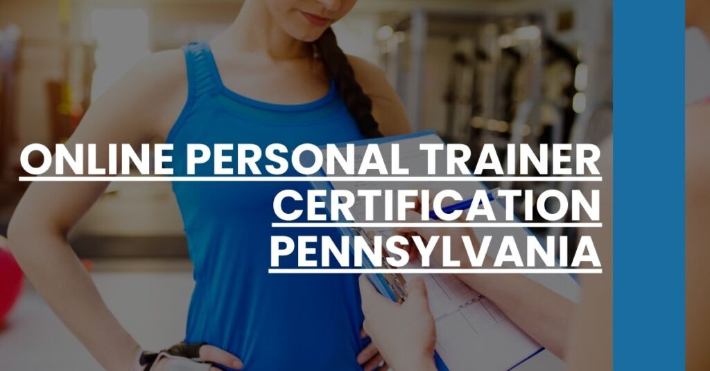 Online Personal Trainer Certification Pennsylvania Feature Image