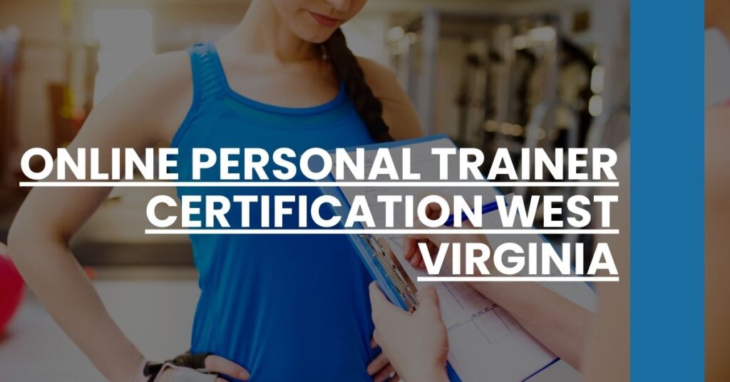 Online Personal Trainer Certification West Virginia Feature Image