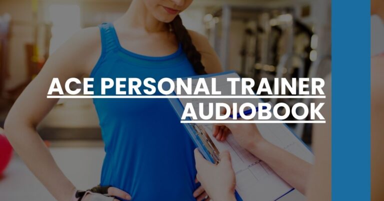 ACE Personal Trainer Audiobook Feature Image