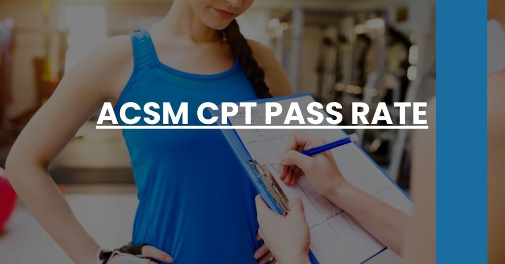 ACSM CPT Pass Rate Feature Image