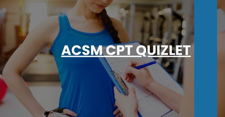 ACSM CPT Quizlet Feature Image