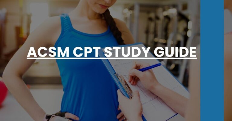 ACSM CPT Study Guide Feature Image