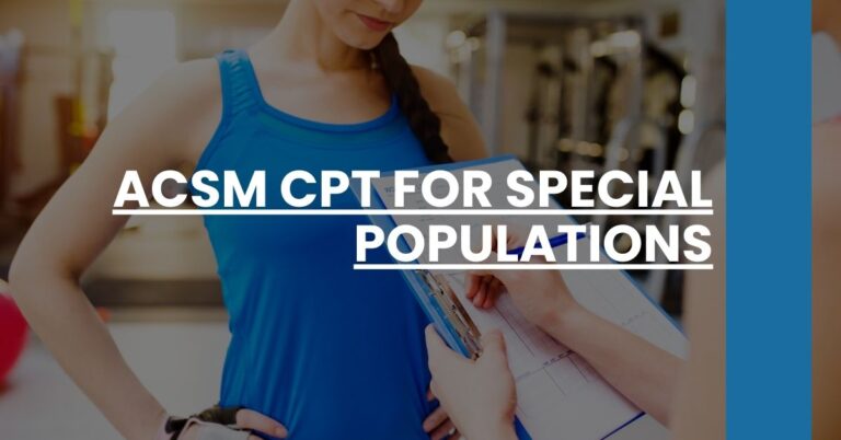 ACSM CPT for Special Populations Feature Image