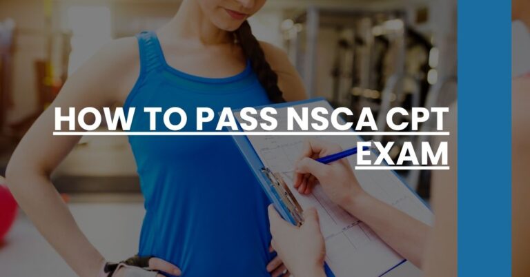 How to Pass NSCA CPT Exam Feature Image