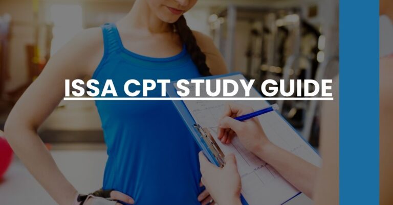 ISSA CPT Study Guide Feature Image