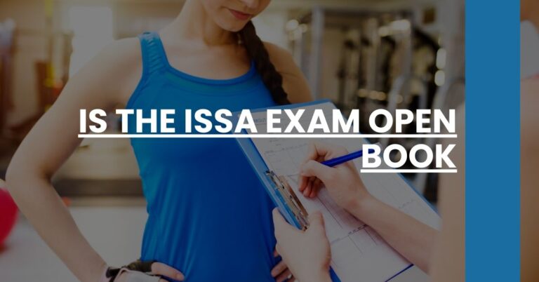 Is the ISSA Exam Open Book Feature Image