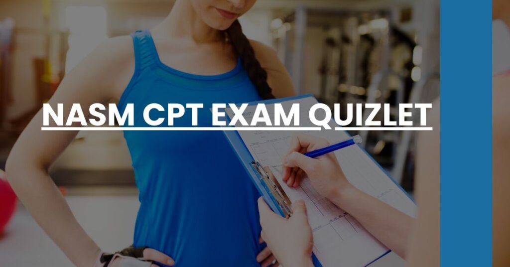 NASM CPT Exam Quizlet Feature Image