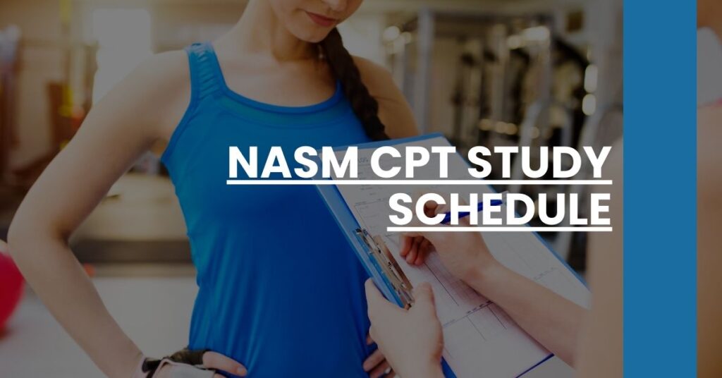 NASM CPT Study Schedule Feature Image