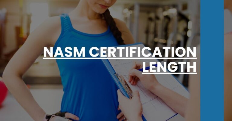 NASM Certification Length Feature Image