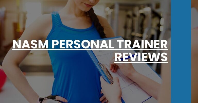 NASM Personal Trainer Reviews Feature Image